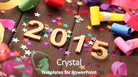  Presentation with new year - Presentation having view of zenana in the fourth courtyard of amber fort rajasthan india amber fort is the main tourist attraction in the jaipur area background and a tawny brown colored foreground.