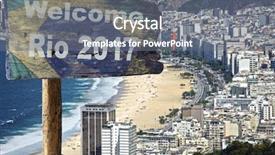  Presentation with new year - Audience pleasing PPT layouts consisting of new year 2017 backdrop and a gray colored foreground