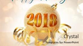  Presentation with chinese new year 2019 - Amazing slide deck having new year 2018 with christmas backdrop and a lemonade colored foreground