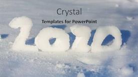  Presentation with new year 2020 - Presentation with new-year-2020-date-background background and a light gray colored foreground