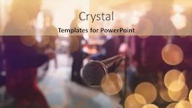  Presentation with christmas party - Colorful slides enhanced with new-year-and-christmas-office backdrop and a lemonade colored foreground