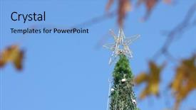  Presentation with christian - Beautiful PPT layouts featuring new year and christmas backdrop and a light blue colored foreground