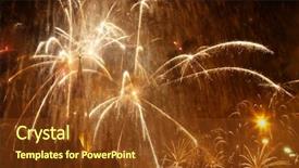  Presentation with new year - Beautiful presentation featuring new year and copy space backdrop and a  colored foreground