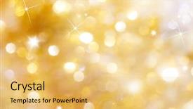  Presentation with golden christmas - Slide deck enhanced with stacked new pvc pipe on background and a light gray colored foreground