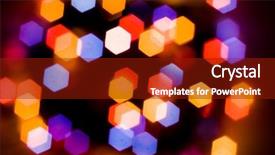  Presentation with abstract light brown - Amazing slides having new year bash - abstract background of holiday lights backdrop and a  colored foreground