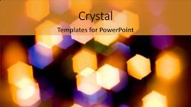  Presentation with star - Slide set consisting of new year bash - abstract background of holiday star background and a  colored foreground