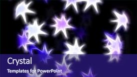  Presentation with starlight - Slides enhanced with new year bash - abstract background of holiday starlight background and a  colored foreground