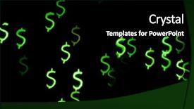  Presentation with abstract - Audience pleasing PPT theme consisting of new year bash - abstract background backdrop and a black colored foreground