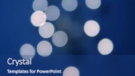  Presentation with festive - Slide set with new year bash - festive light blur background and a ocean colored foreground