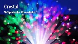  Presentation with star award holiday - Cool new slide set with transformator substation 3d x-ray backdrop and a navy blue colored foreground