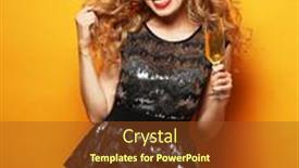  Presentation with birthday - Slides having new-year-birthday-holiday-concept background and a tawny brown colored foreground