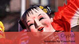  Presentation with participant - Theme with new-year-city-february-21 background and a red colored foreground