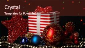  Presentation with new year - Slide deck featuring new-year-composition-of-new background and a tawny brown colored foreground