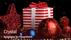  Presentation with new year - PPT layouts enhanced with new-year-composition-of-new background and a wine colored foreground