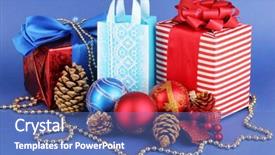  Presentation with new year - Colorful slide deck enhanced with new-year-composition-of-new backdrop and a ocean colored foreground