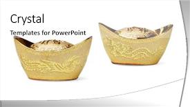  Presentation with chinese new year - Presentation enhanced with new year dragon and phoenix background and a  colored foreground