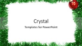  Presentation with picture frame - Slides consisting of new year frame background and a white colored foreground