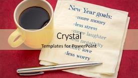  Presentation with new year - Presentation design with new year goals more money background and a lemonade colored foreground