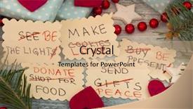  Presentation with resolutions - Presentation theme featuring new year s resolution background and a  colored foreground