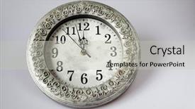  Presentation with new year - PPT layouts with sinaliza o - new year's at midnight background and a  colored foreground