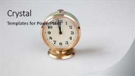  Presentation with new year - PPT theme consisting of sinaliza o - new year's at midnight background and a  colored foreground