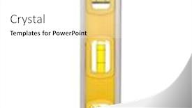  Presentation with inference - Audience pleasing presentation theme consisting of new-yellow-level-isolated-against backdrop and a white colored foreground