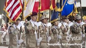  Presentation with national guard - 