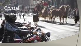  Presentation with wait - Audience pleasing presentation theme consisting of new-york-11-nov-2016 backdrop and a gray colored foreground