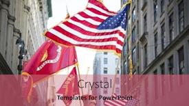  Presentation with marine corps - Beautiful slide deck featuring new-york-11-nov-2016 backdrop and a coral colored foreground