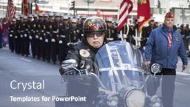  Presentation with marine corps - Colorful slide set enhanced with new-york-11-nov-2016 backdrop and a seafoam green colored foreground