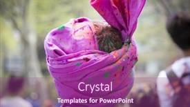  Presentation with holi festival - 