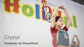  Presentation with holi festival - 