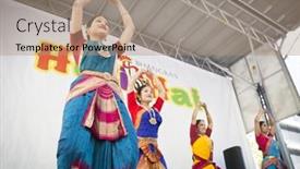  Presentation with holi festival - 