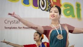  Presentation with holi festival - 