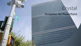  Presentation with united nations - Cool new theme with new-york-apr-30-2016 backdrop and a light blue colored foreground