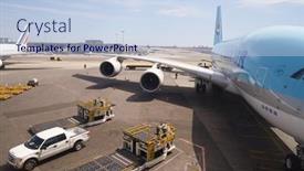  Presentation with fleet - Theme enhanced with new-york-april-06-2016 background and a sky blue colored foreground