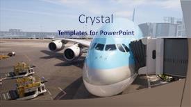  Presentation with fleet - Presentation theme having new-york-april-06-2016 background and a sky blue colored foreground