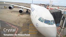  Presentation with jet airplane - 