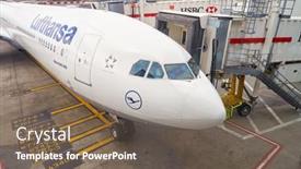  Presentation with jet airplane - 