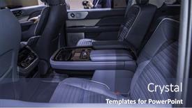  Presentation with lincoln - Audience pleasing presentation design consisting of new-york-april-12-lincoln backdrop and a ocean colored foreground