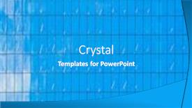  Presentation with windows - Colorful PPT theme enhanced with new-york-building-windows-backgrounds backdrop and a teal colored foreground