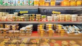  Presentation with food city - 