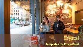  Presentation with seattle - Colorful PPT theme enhanced with new-york-circa-march-2016 backdrop and a tawny brown colored foreground