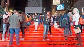  Presentation with new york night - 