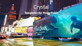  Presentation with new york night - 