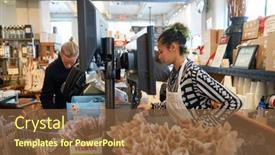  Presentation with food city - Audience pleasing slides consisting of new-york-circa-march-2016 backdrop and a tawny brown colored foreground