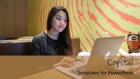  Presentation with woman world - 