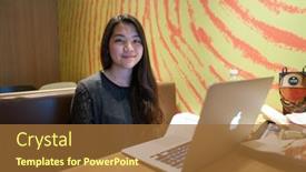  Presentation with woman world - 