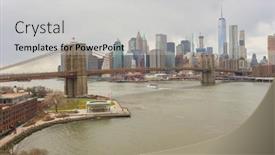  Presentation with brooklyn bridge - 