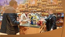  Presentation with disney - Beautiful PPT theme featuring new-york-circa-march-2016 backdrop and a gold colored foreground